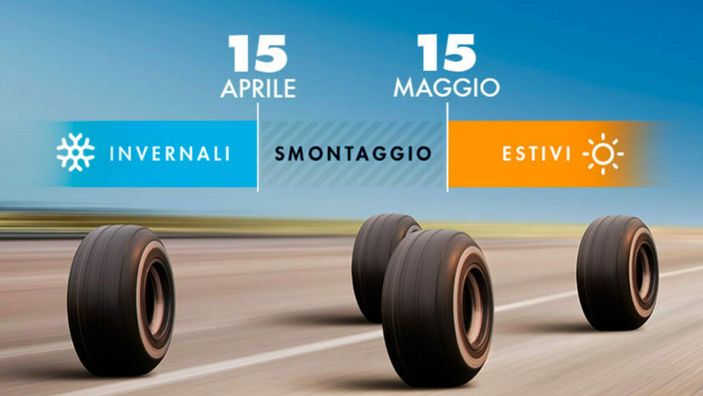 A partire dal 15 Aprile fino al 15 Maggio hai tempo per effettuare il cambio gomme in vista dell’estate; affrettati e prenota il tuo appuntamento prima della scadenza!